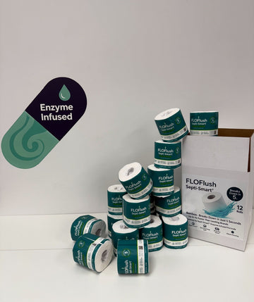 The World’s First Enzyme-Infused Toilet Paper for Septic Health