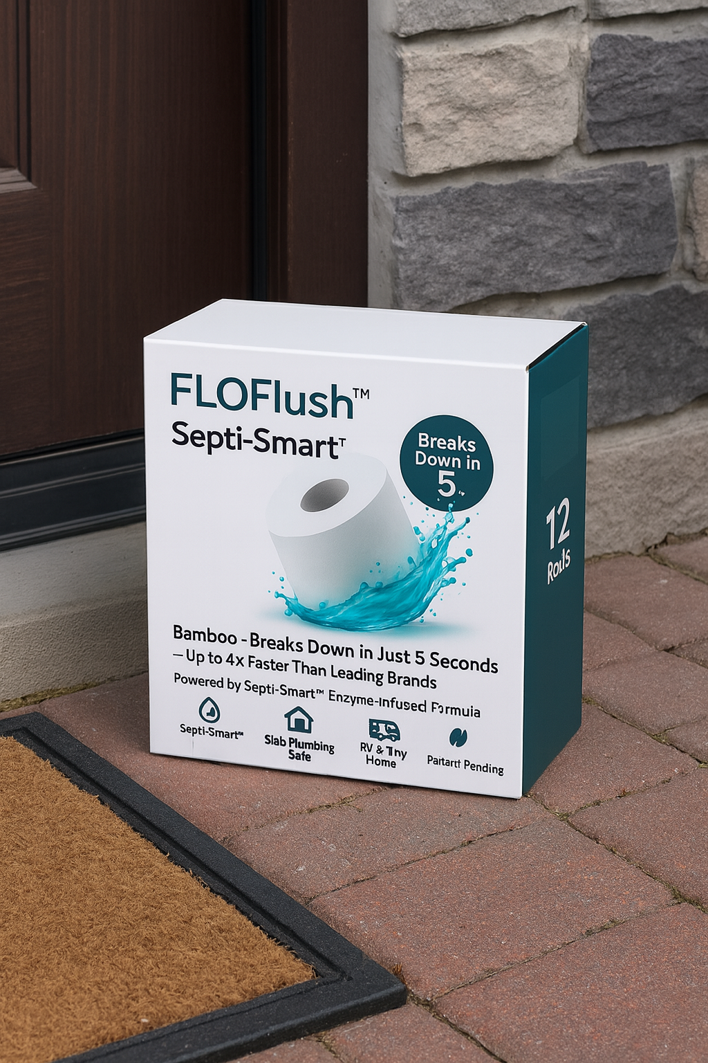 FLOFlush™ Septi-Smart™ Toilet Paper 12 Pack Subscribe